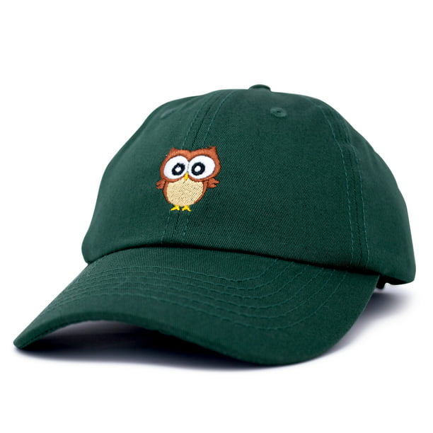 Many Styles Owl Embroidered Low Profile Baseball Cap